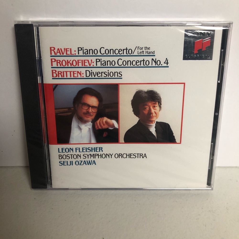Ravel Prokofiev Britten Piano Concertos Boston Symphony Orchestra Fleisher CD